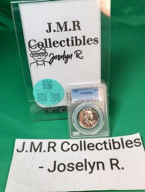 1957 Franklin Half Dollar 50c | PCGS MS65 | Brilliant Uncirculated Gem Vintage U
